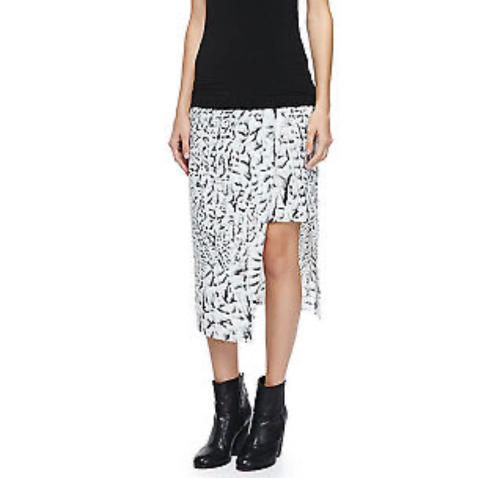 Helmut lang Small midi print skirt